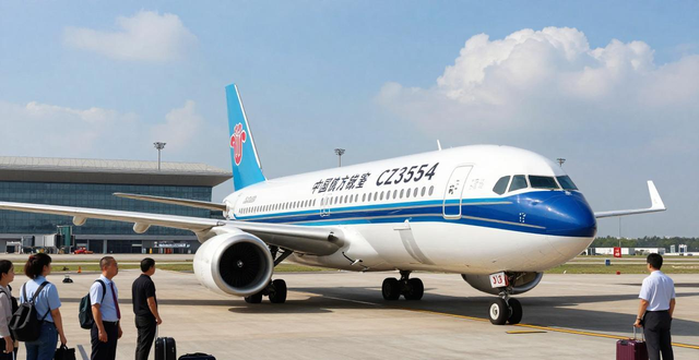 南航CZ3554航班上海飞深圳途中遭遇鸟击后安全返航