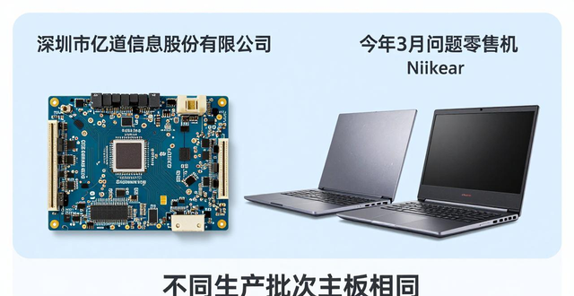 Ninkear笔记本被指虚标CPU，与驰为用同款主板存同样问题