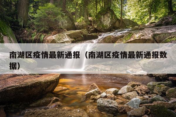 南湖区疫情最新通报（南湖区疫情最新通报数据）